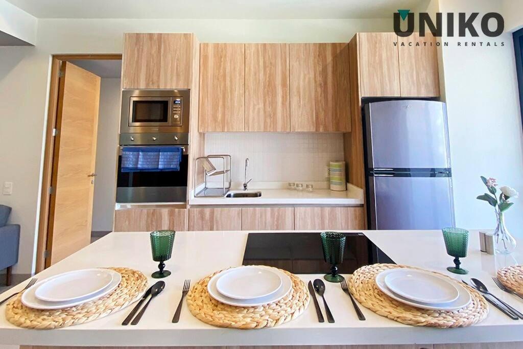 1 Block To The Beach 2Br 6Pax Rooftop Pool King Bed Playa del Carmen Exterior photo