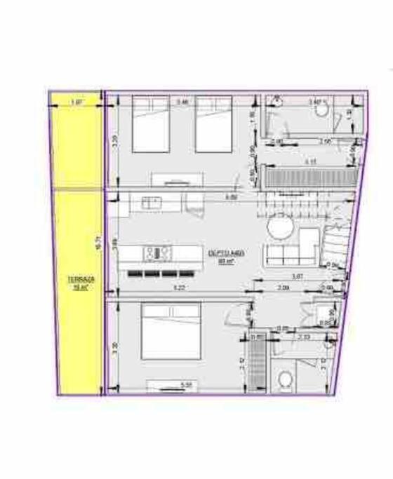 1 Block To The Beach 2Br 6Pax Rooftop Pool King Bed Playa del Carmen Exterior photo