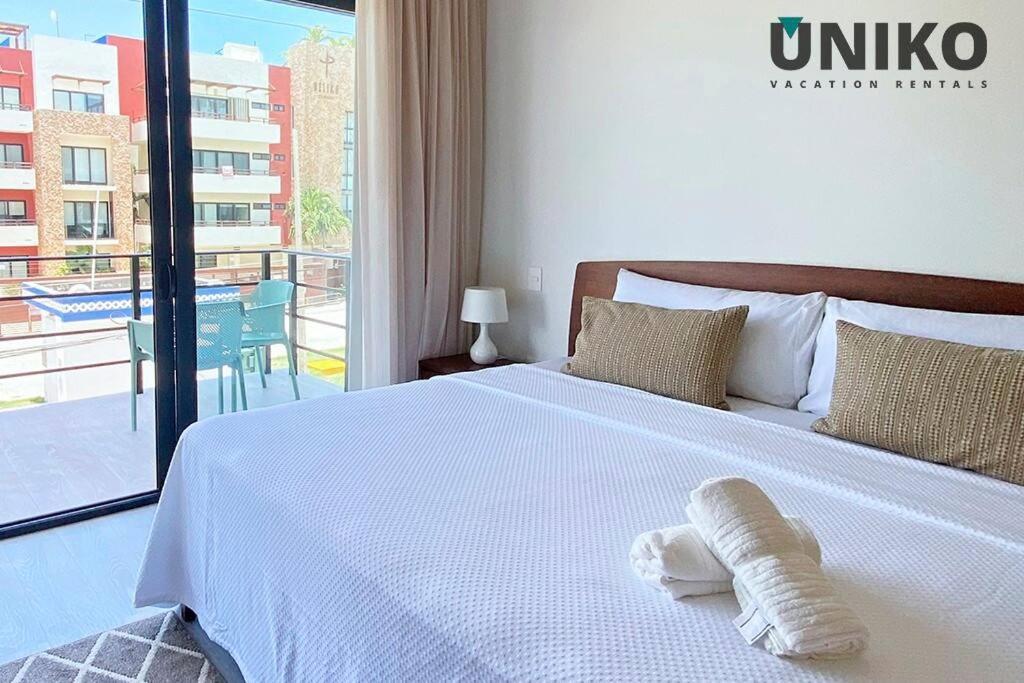 1 Block To The Beach 2Br 6Pax Rooftop Pool King Bed Playa del Carmen Exterior photo