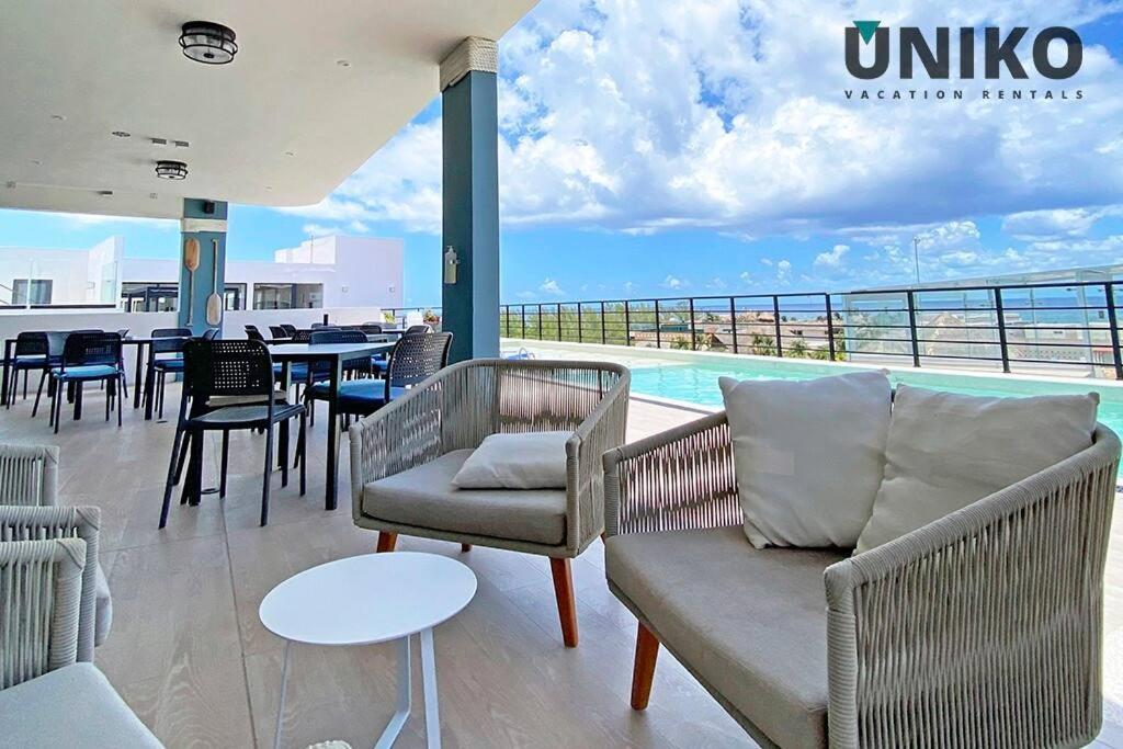 1 Block To The Beach 2Br 6Pax Rooftop Pool King Bed Playa del Carmen Exterior photo